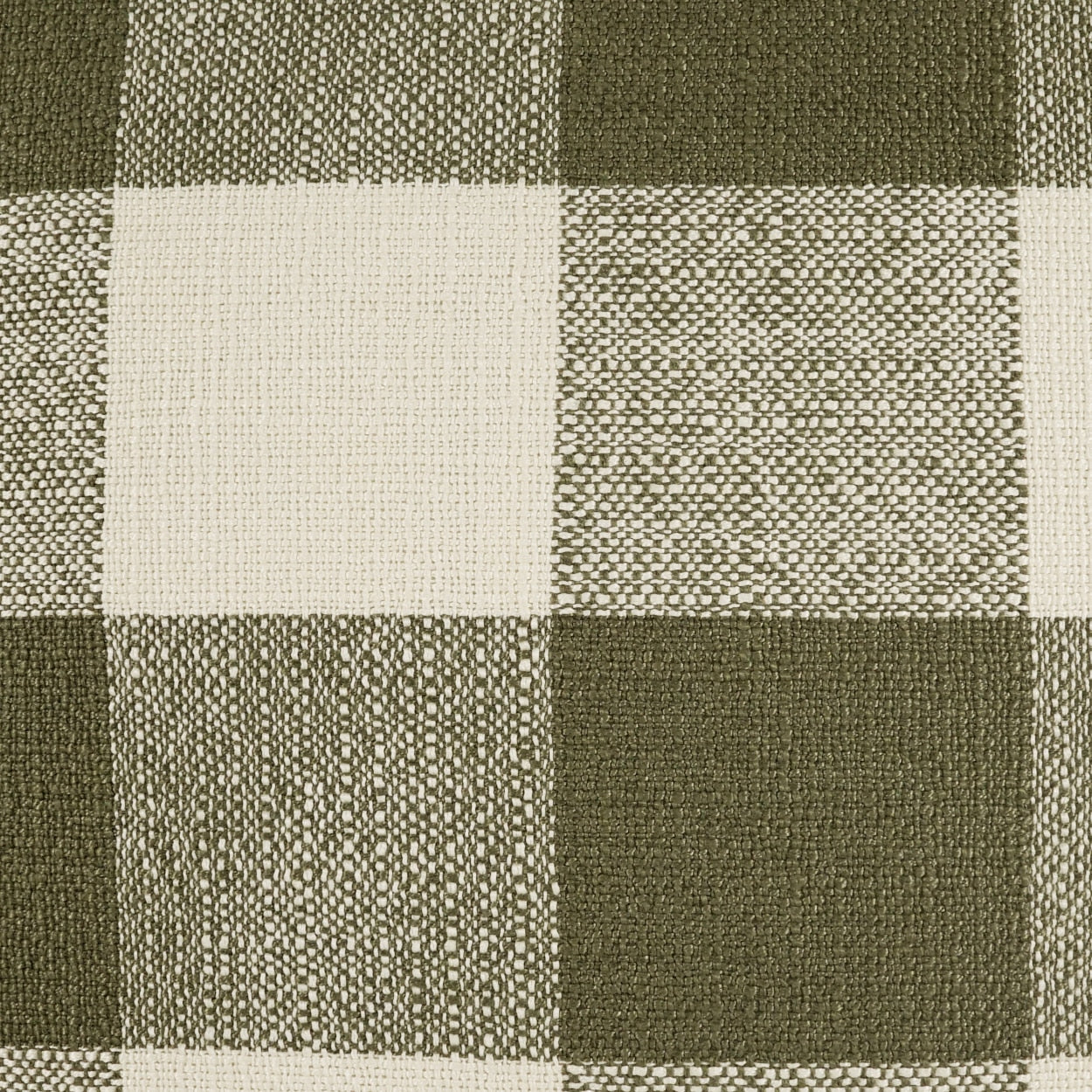 D.V. KAP HOME 4303-D-YARD Checked Out Fabric - Dill Plaid - Check, Farmhouse, Beach Green - Checked Out
