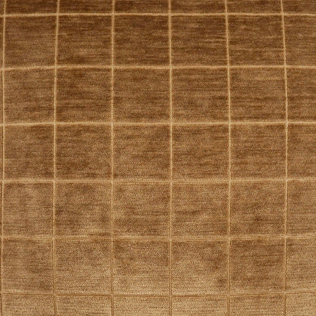 D.V. KAP HOME 24" x 24" Camden Check Pillow - Cumin Solid, Plaid - Check - 4317-C-2424