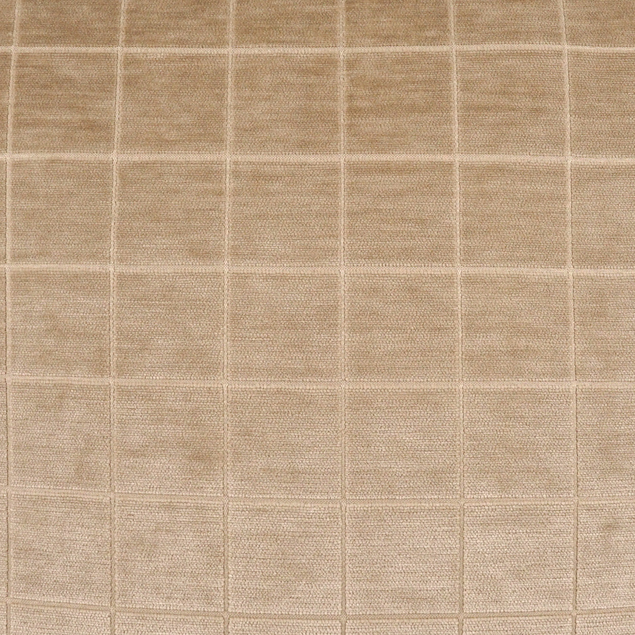 D.V. KAP HOME 24" x 24" Camden Check Pillow - Fawn Solid, Plaid - Check - 4317-F-2424