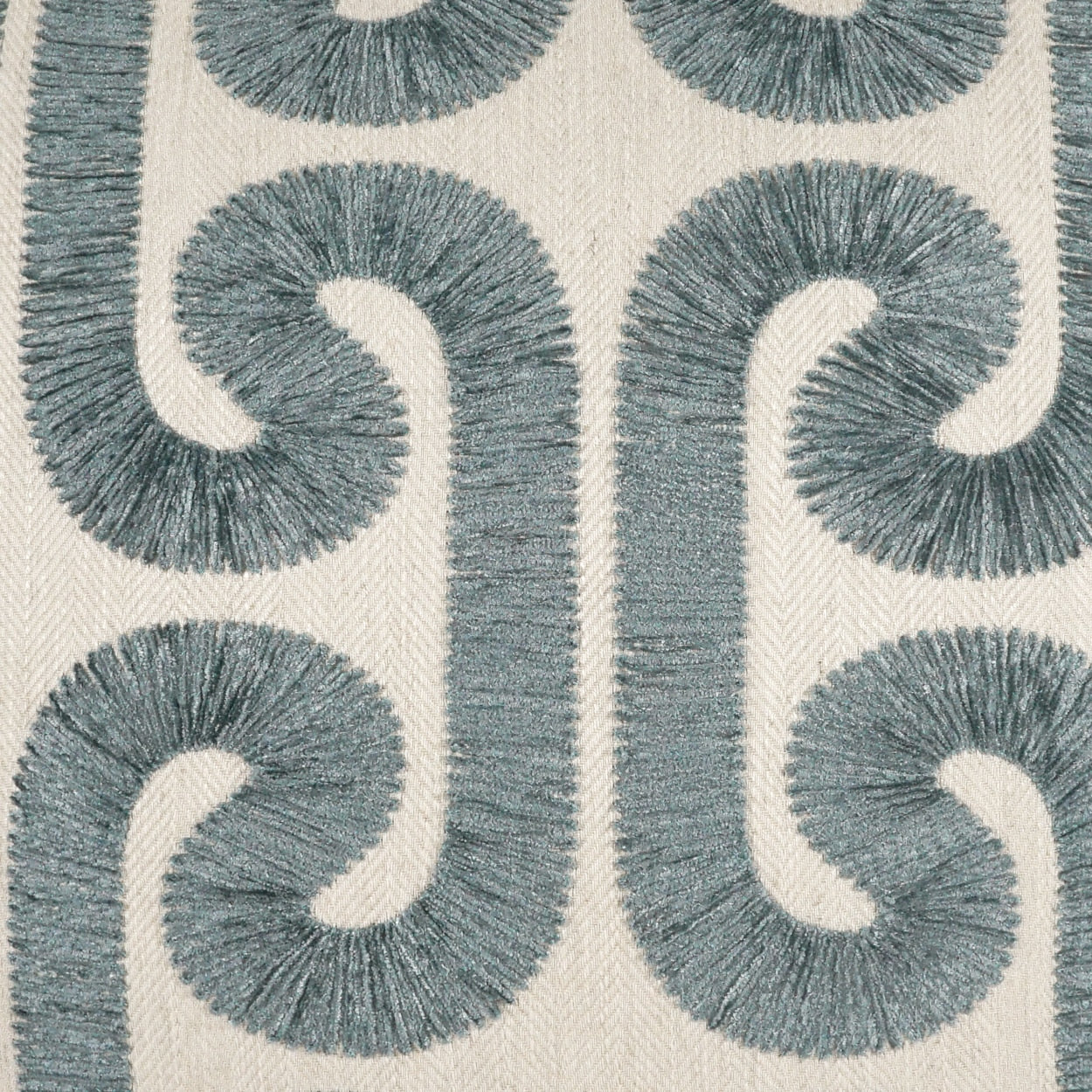 D.V. KAP HOME 4331-S-YARD Hathaway Fabric - Sky Global, Beach, Transitional, Traditional Slate Blue - Hathaway