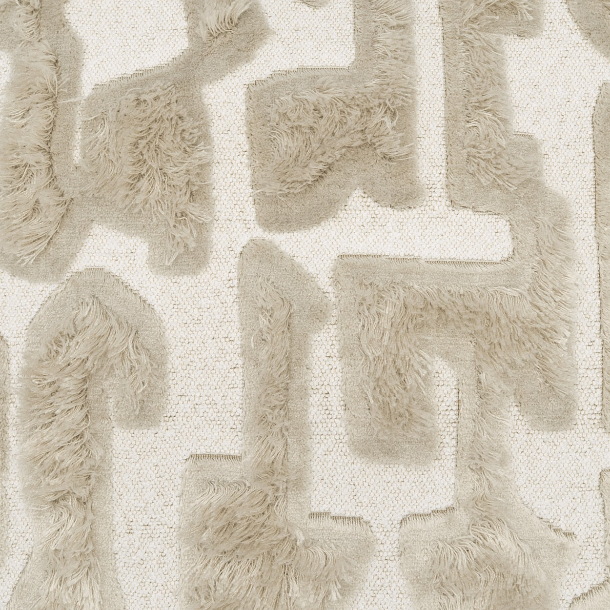 D.V. KAP HOME 24" x 24" Whitestone Textured, Transitional, Global, Abstract - 4397-2424