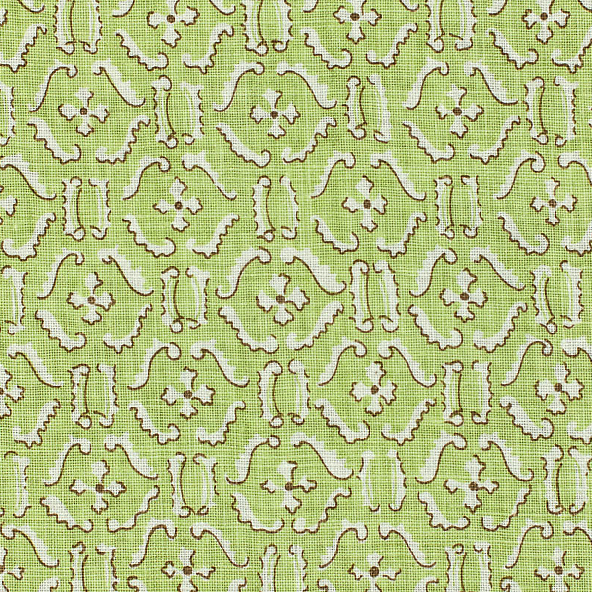 SCHUMACHER RAOUL TEXTILES REMY PRINTS PRINTS CELERY - 452V74