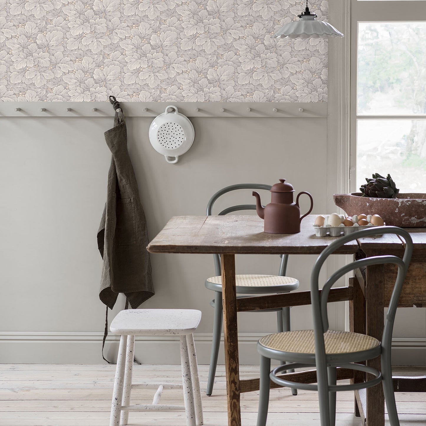 SCHUMACHER WALLCOVERING BORASTAPETER WALDEMAR SOFT BLUE - 4546