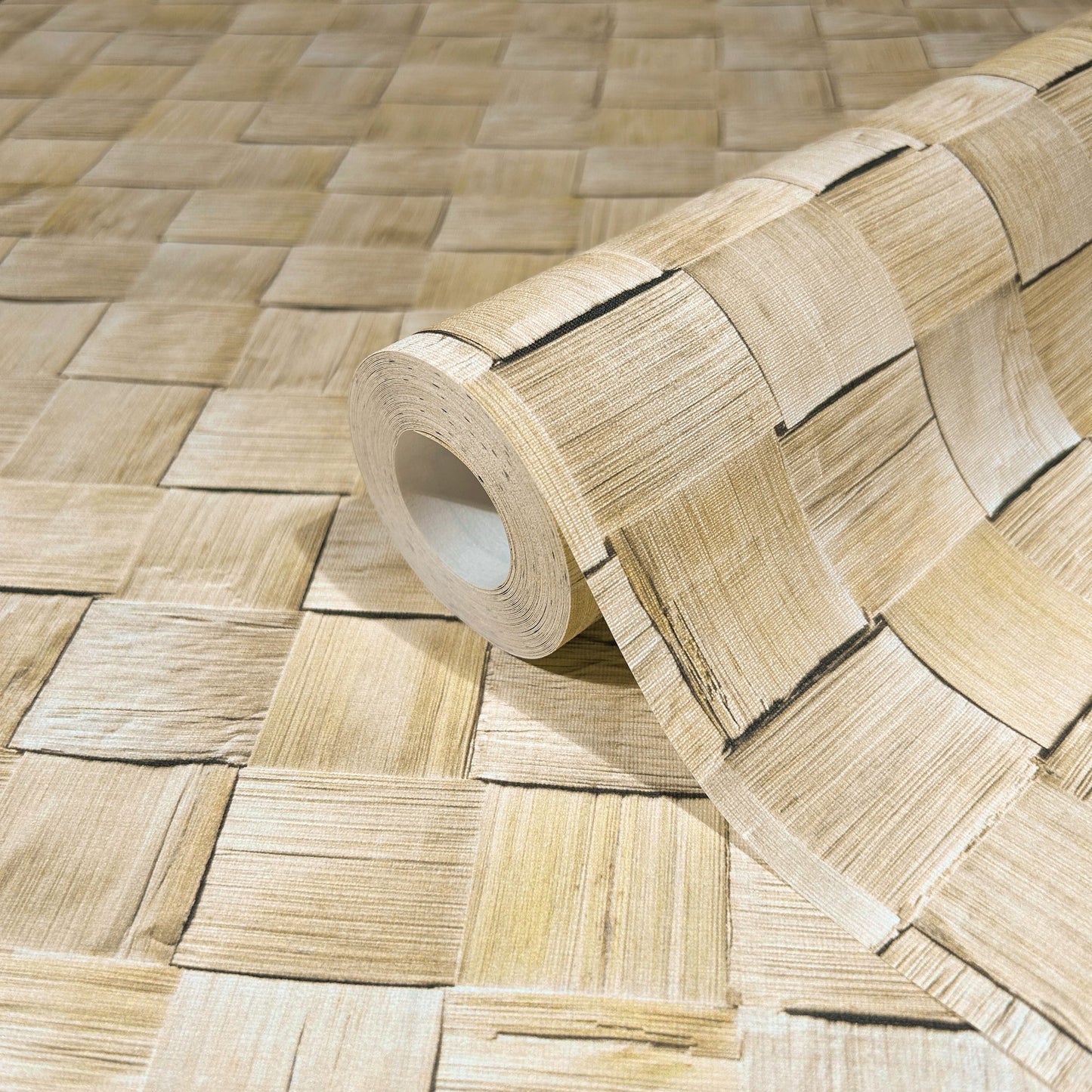 GALERIE WALLCOVERINGS The Woods and Wicker Beige - 45740