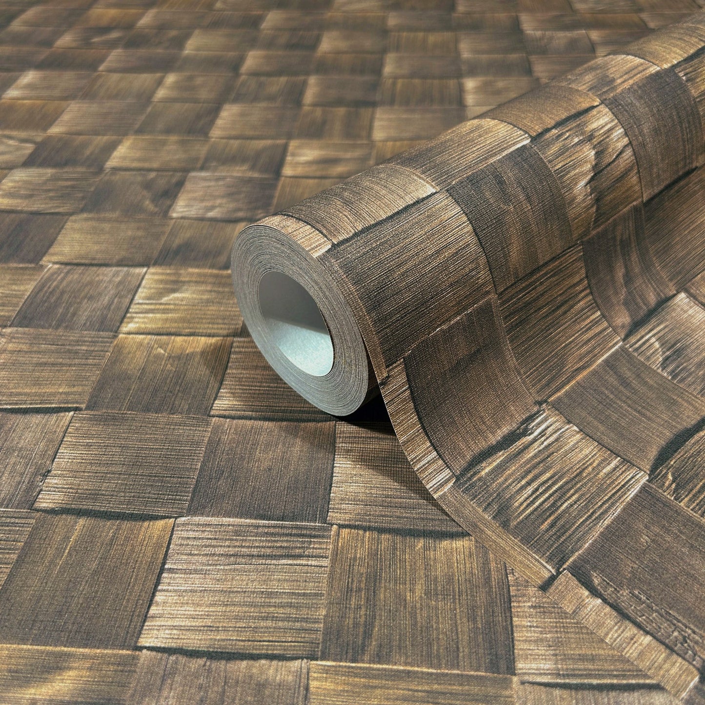 GALERIE WALLCOVERINGS The Woods and Wicker Bronze - Brown - 45742