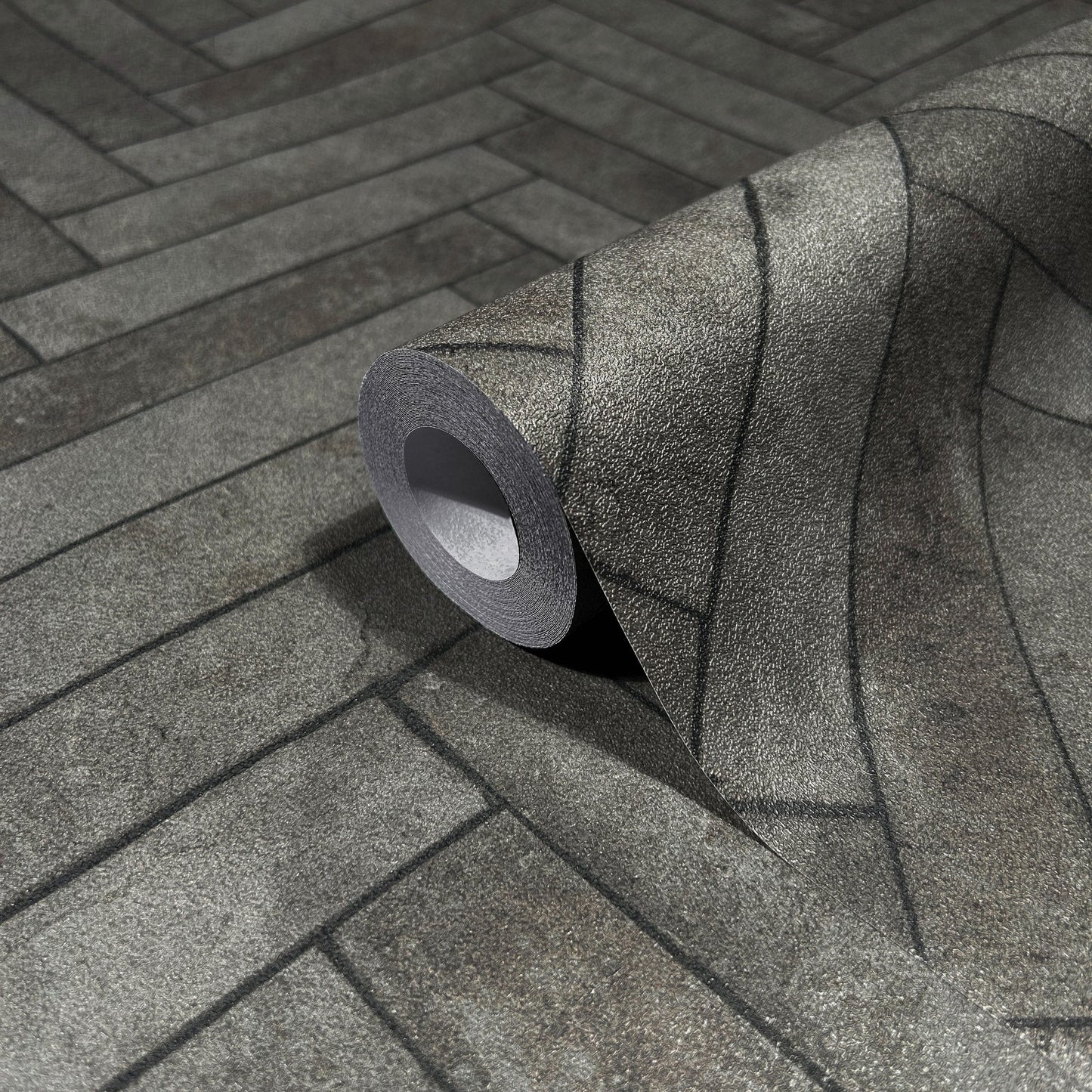 GALERIE WALLCOVERINGS The Bricks And More Silver - Grey - 45761