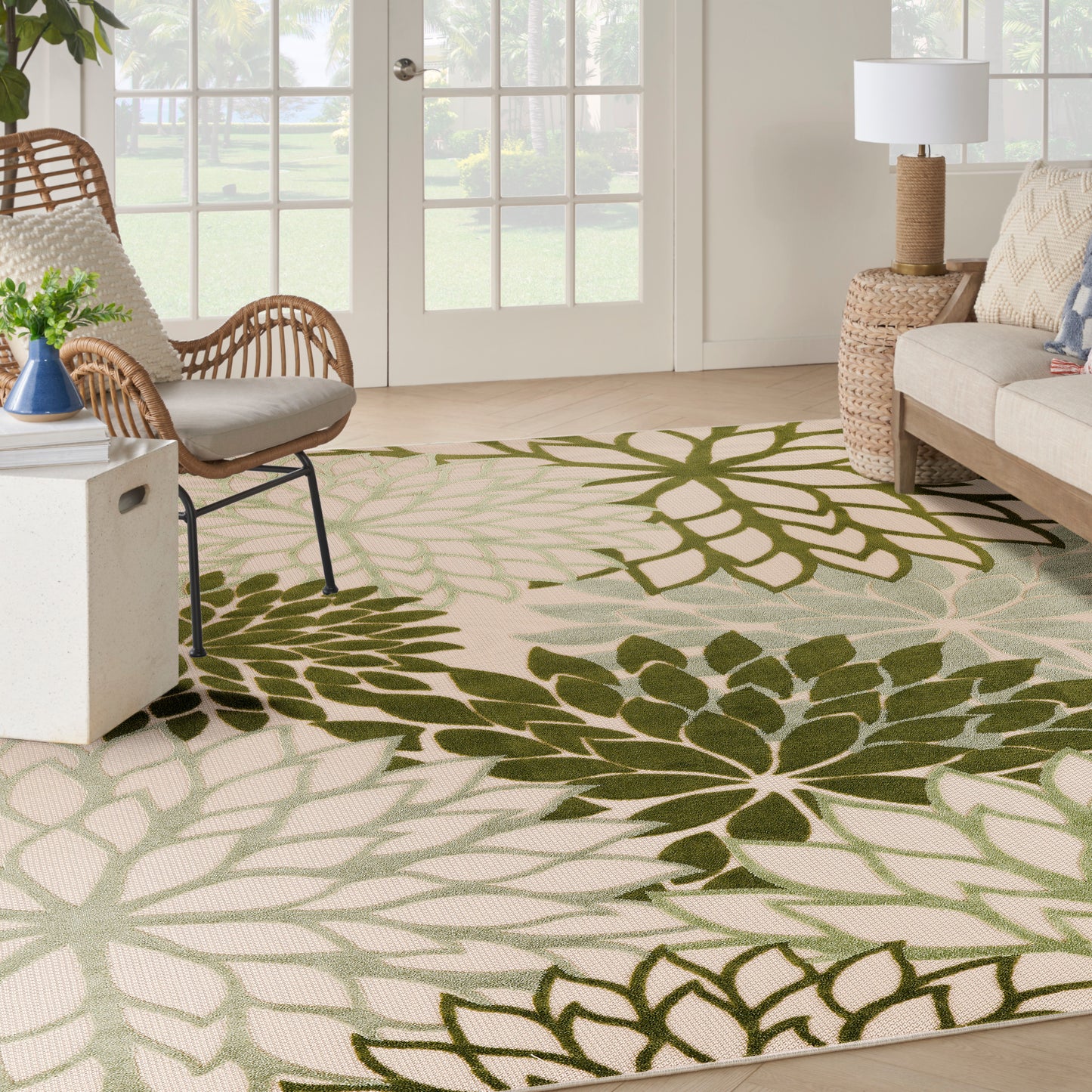 Nourison Rugs Nourison Home Tropical 8' X 11' - 099446952837