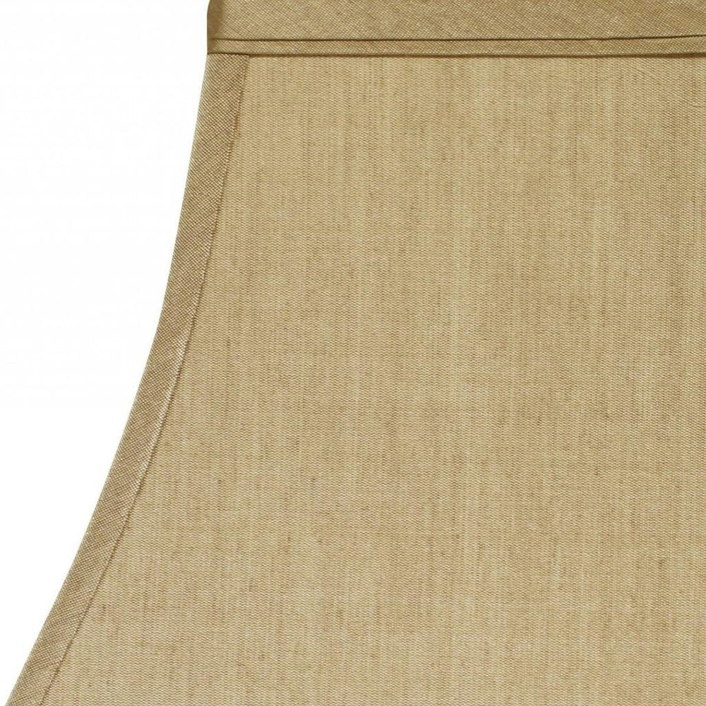 Tan No Slub Innsbruck Square Lamp Shade