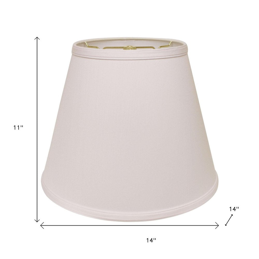 White No Slub Innsbruck Empire Lamp Shade