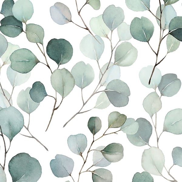 Galerie Wallcoverings Flora Eucalyptus Galerie Wallcoverings Green - 47420