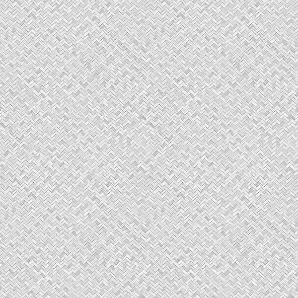 Galerie Wallcoverings Flora Herringbone Wve Galerie Wallcoverings Silver Grey - 47480