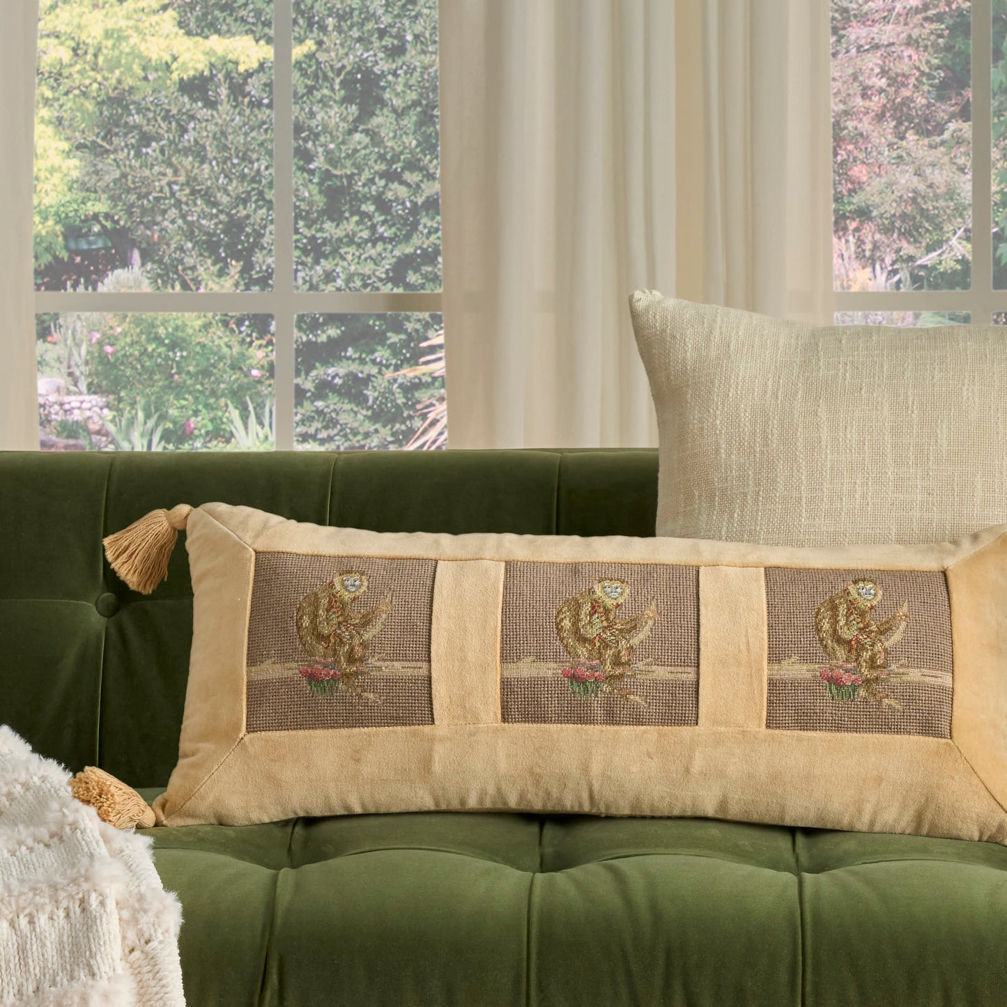 NOURISON HOME 12" x 30" Mina Victory Vintage Taupe - 798019092078