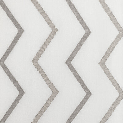 KRAVET COUTURE CASEMENT GEOMETRIC WHITE,GREY,GREY - 4891.11.0 OUTLET