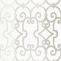 SCHUMACHER MODERN NATURE MANOR GATE Silver - 5005054