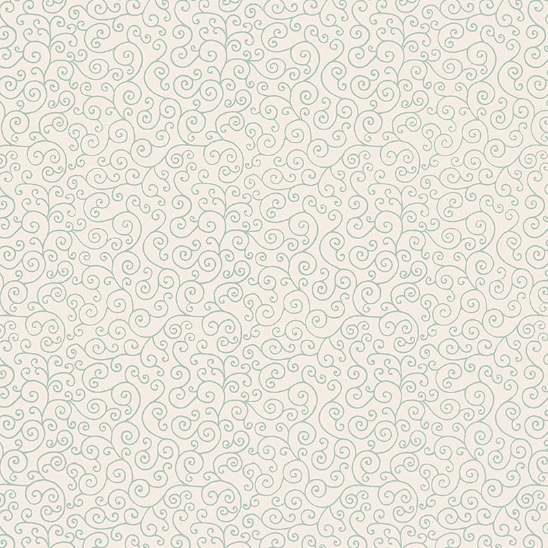 SCHUMACHER JAIPUR SANGAR SCROLL WATER BLUE - 5005222