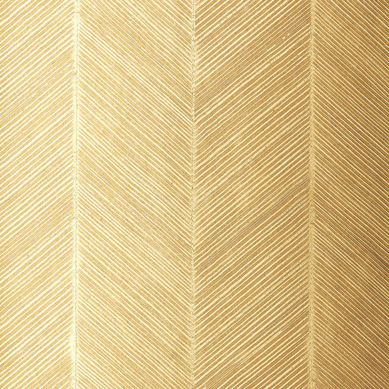 SCHUMACHER WALLCOVERING TEXTURED WALLCOVER & GRASSCLOTH CHEVRON TEXTURE WHITE GOLD - 5005651