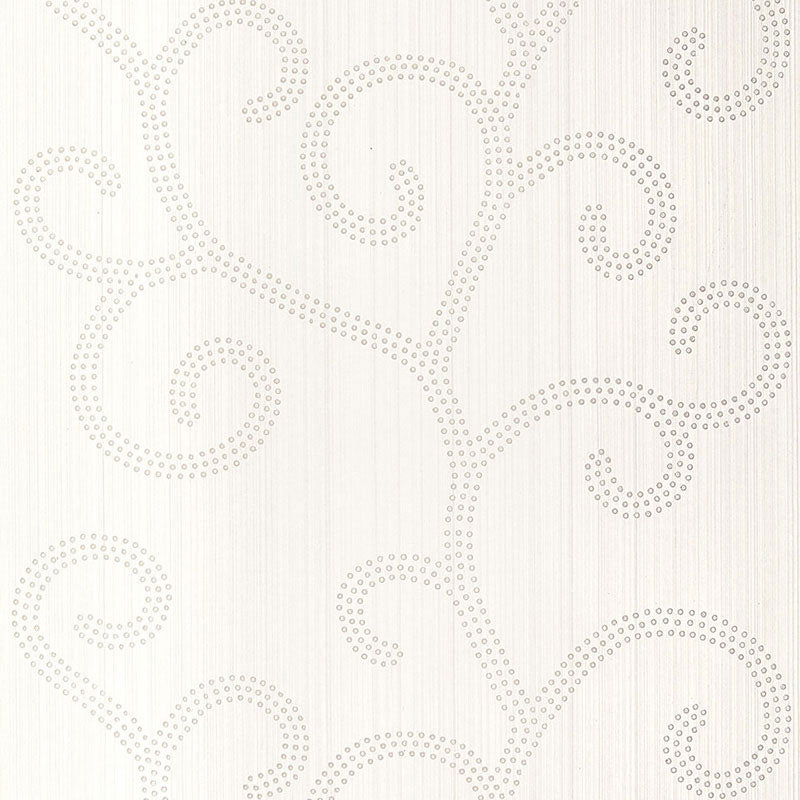 SCHUMACHER MODERN GLAMOUR RAINDROP SCROLL PEARL - 5005701