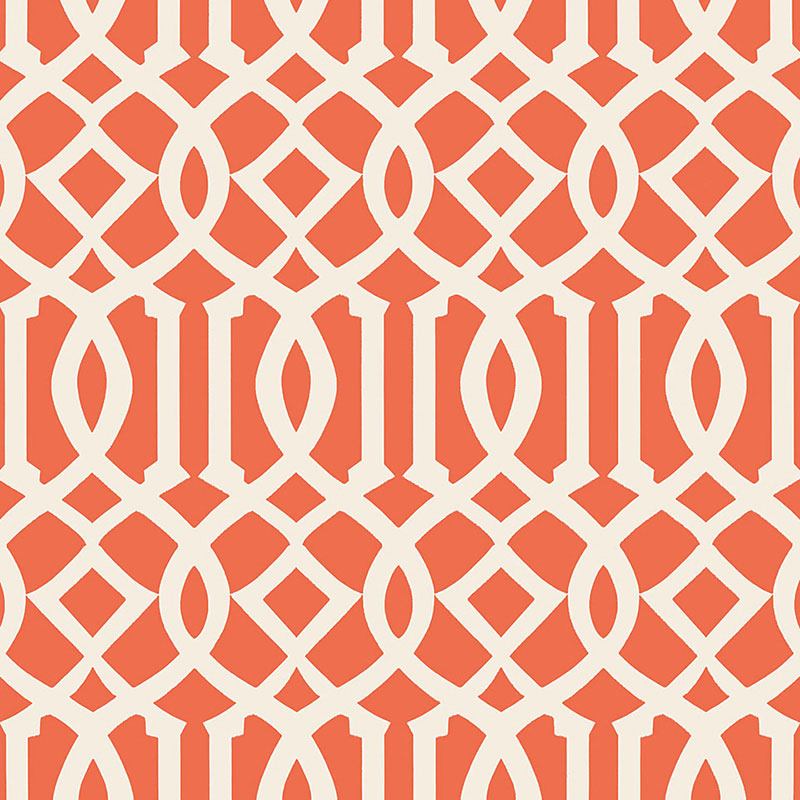 SCHUMACHER PRINT HAPPY IMPERIAL TRELLIS II IVORY , M,ARIN - 5005800