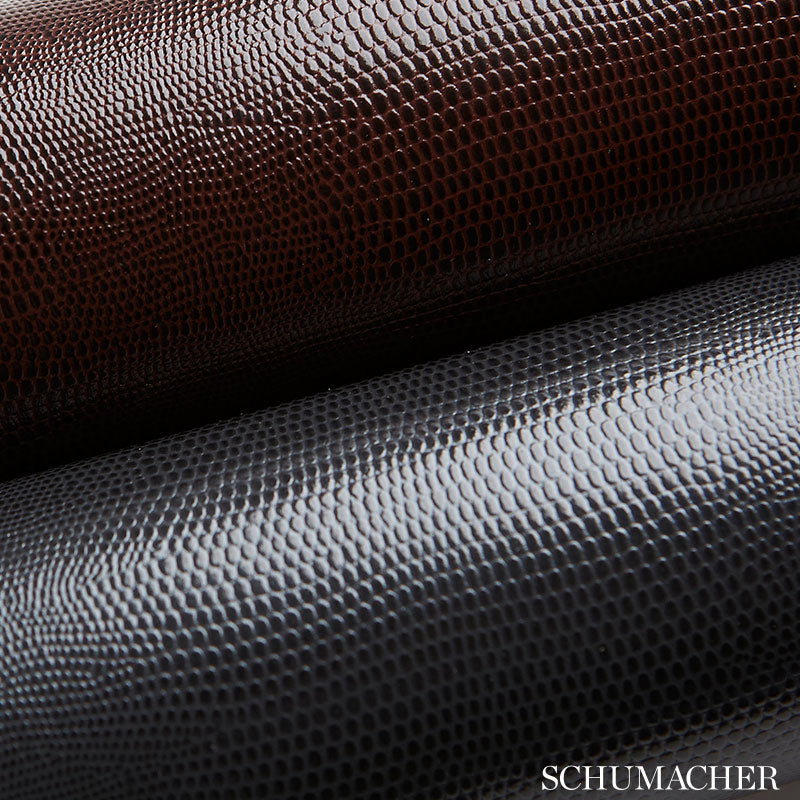 SCHUMACHER WALLCOVERING MODERN GLAMOUR LIZARD CARBON - 5005841