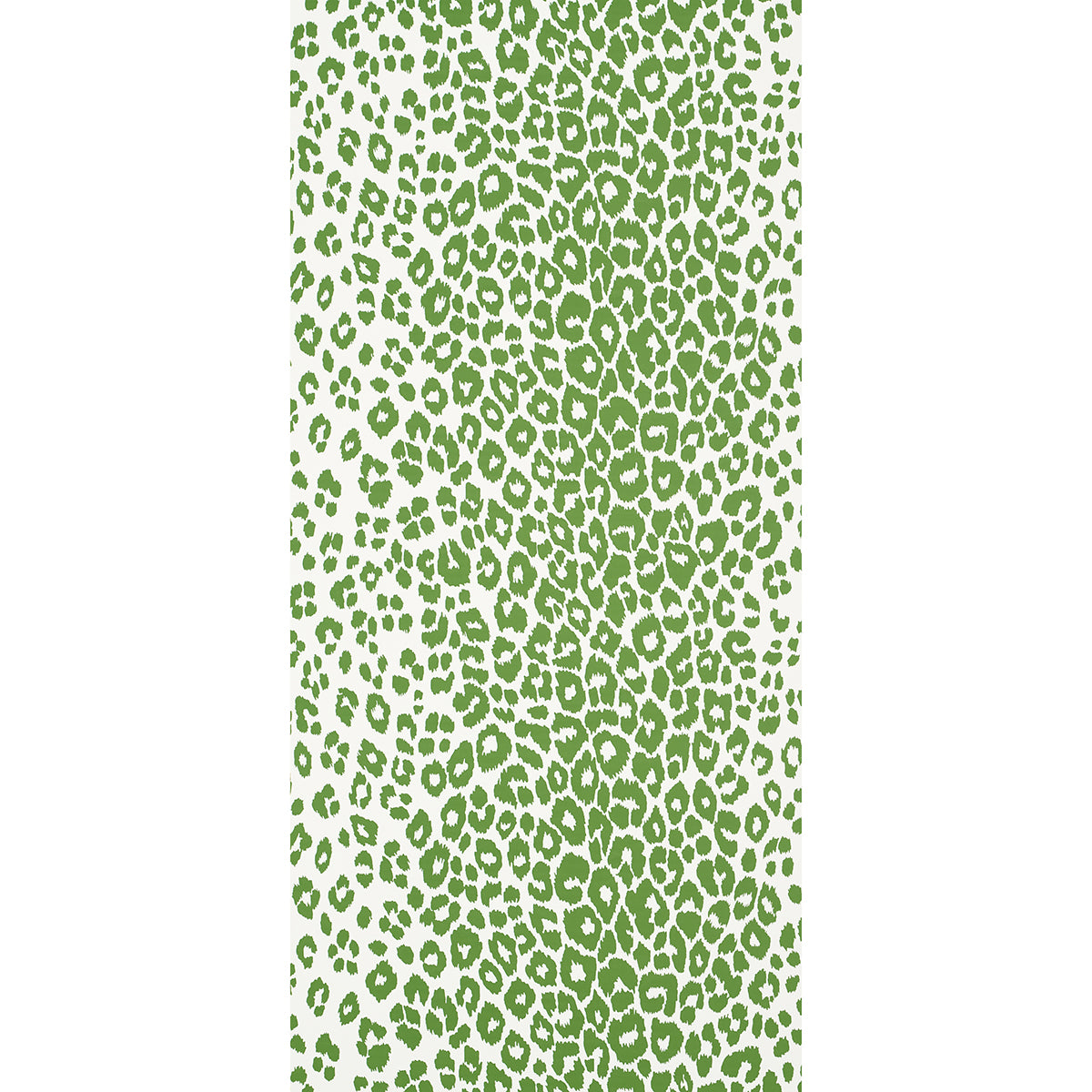 SCHUMACHER WALLCOVERING PREPPY CHIC ICONIC LEOPARD GREEN - 5007015