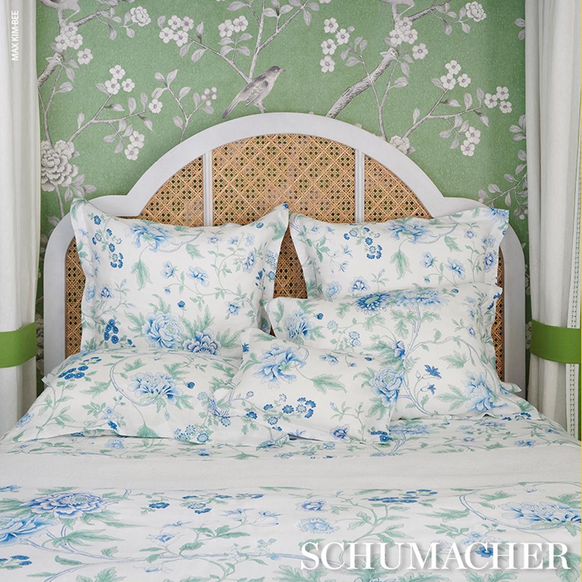 SCHUMACHER WALLCOVERING MARY MCDONALD CHINOIS PALAIS PANEL LETTUCE - 5007120