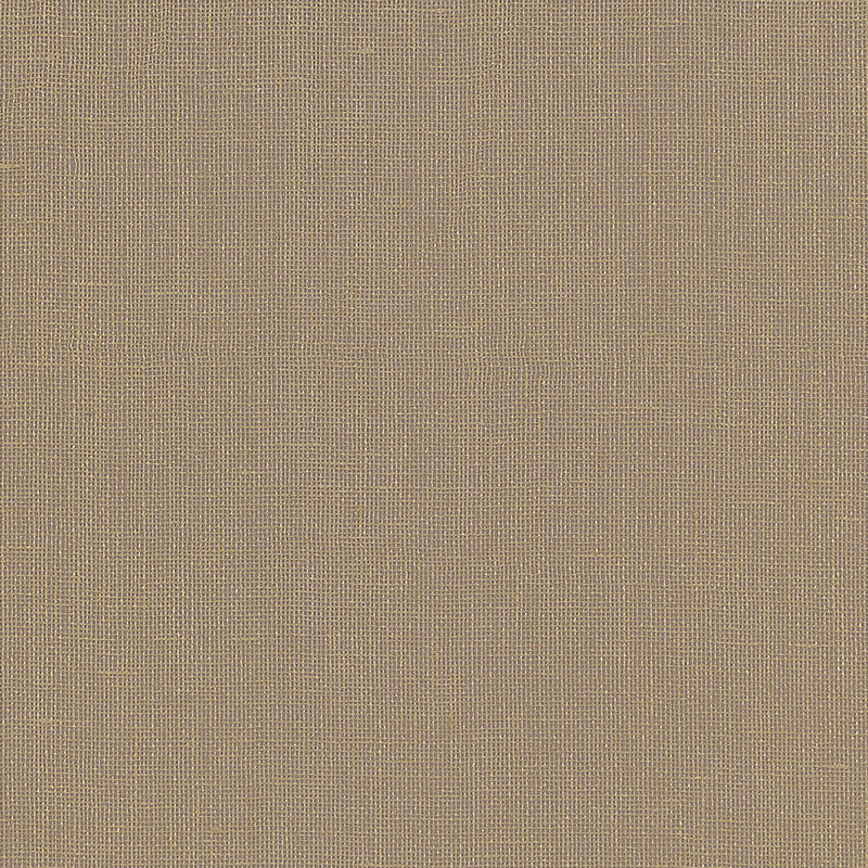 SCHUMACHER QUIET BEAUTY GILDED LINEN COCOA , GOLD - 5007848