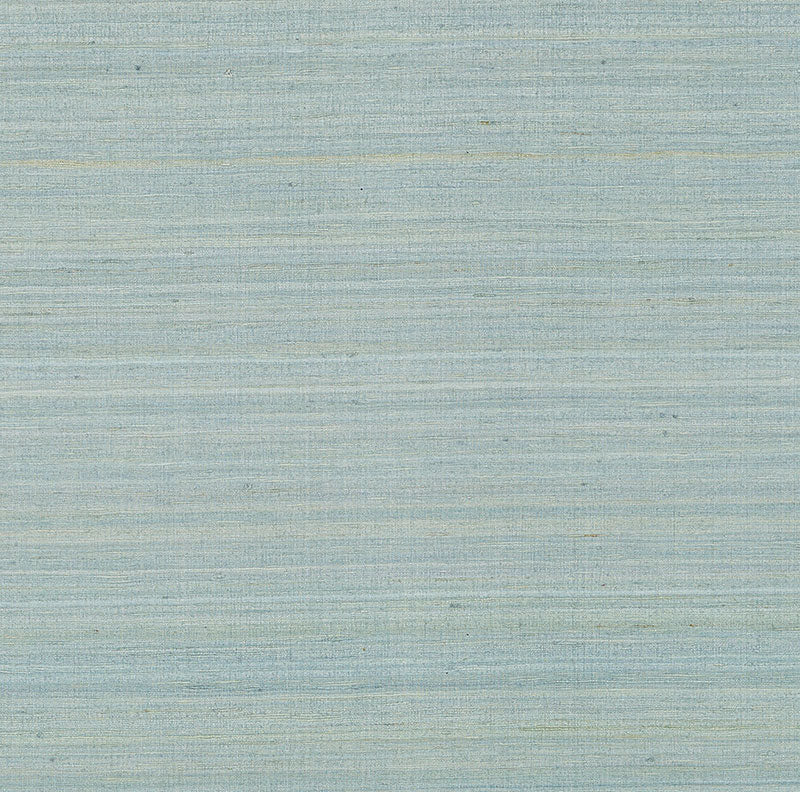 SCHUMACHER FABRIC WALLCOVERINGS SHADED SILK AQUA - 5007861