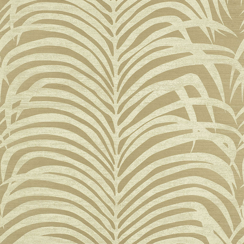 SCHUMACHER SHANGRI-LA ZEBRA PALM SISAL SAGE - 5008223