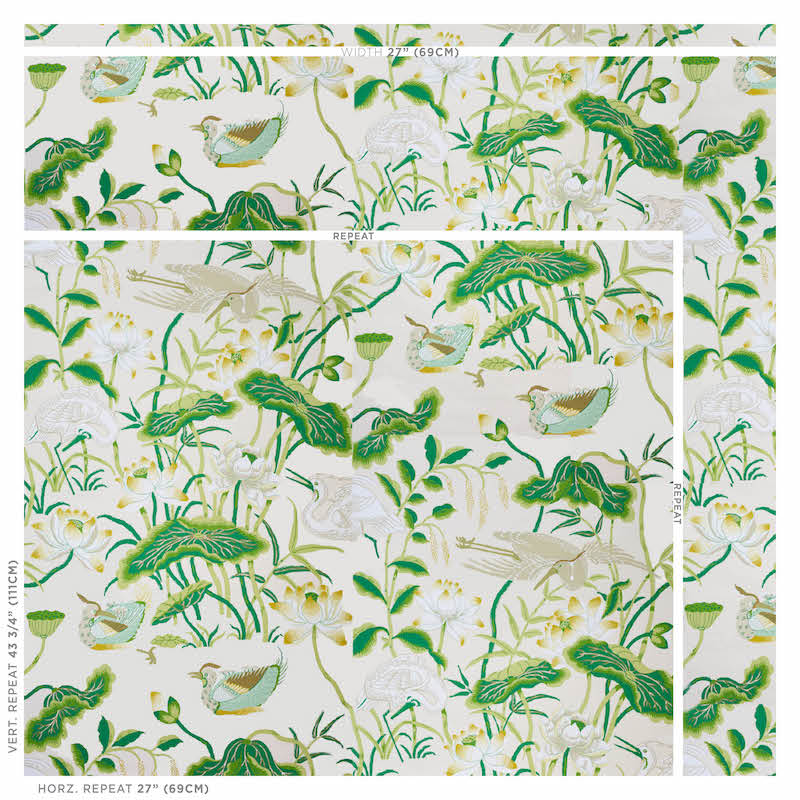 SCHUMACHER Signature Schumacher Lotus Garden Leaf - 5008433