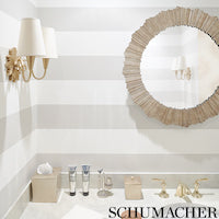 SCHUMACHER SOPHISTICATED STRIPE BAXTER STRIPE Dove - 5008521