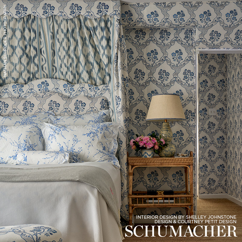 SCHUMACHER WALLCOVERING COUNTRY CHIC MARELLA DELFT - 5008801