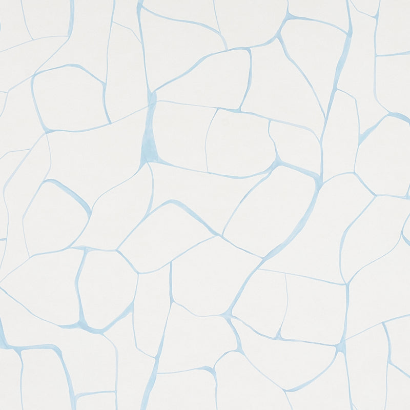 SCHUMACHER WALLCOVERING PORTER TELEO FILIGREE SKY - 5009703