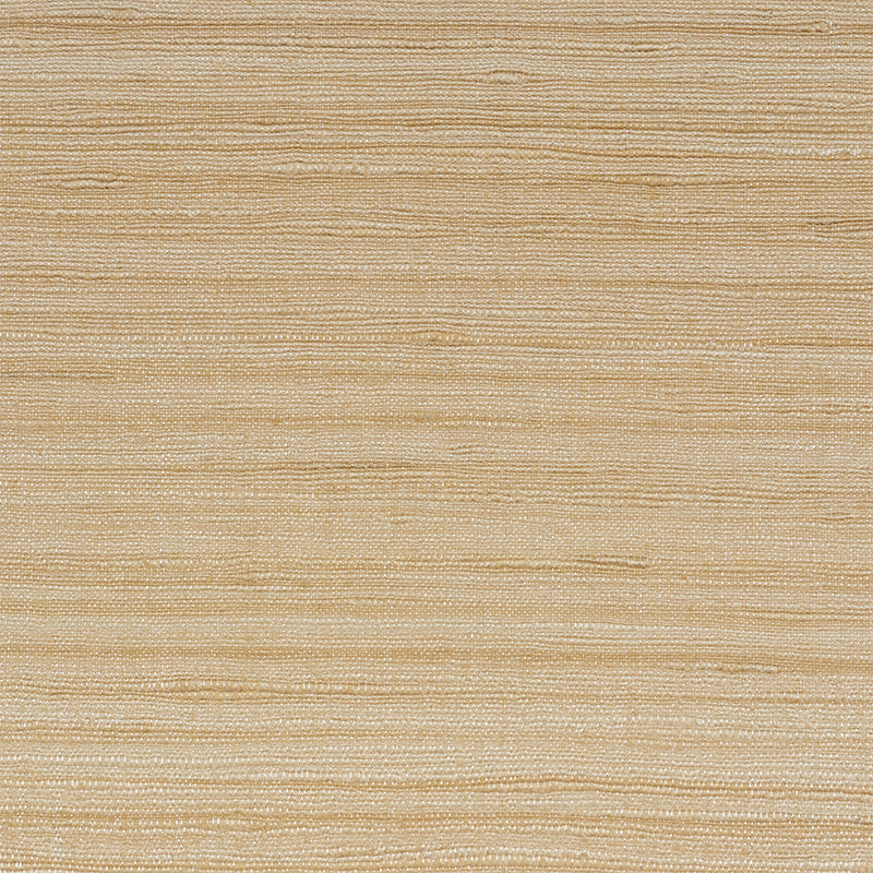 SCHUMACHER DOWN TO EARTH TEXTURED WALLCOVERING SILK STRIE PARCHMENT - 5010270