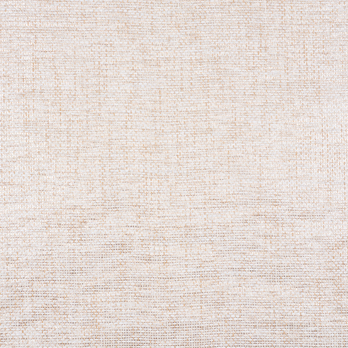 Copper-toned textured paper-weave wallcovering with a shimmering finish; close-up of the open woven surface.