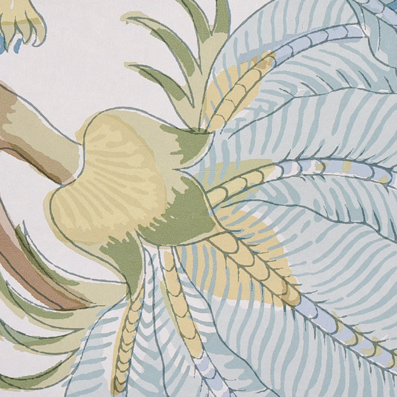 SCHUMACHER WALLCOVERING PERENNIAL FAVORITES INDIAN ARBRE SOFT GREEN - 5010493