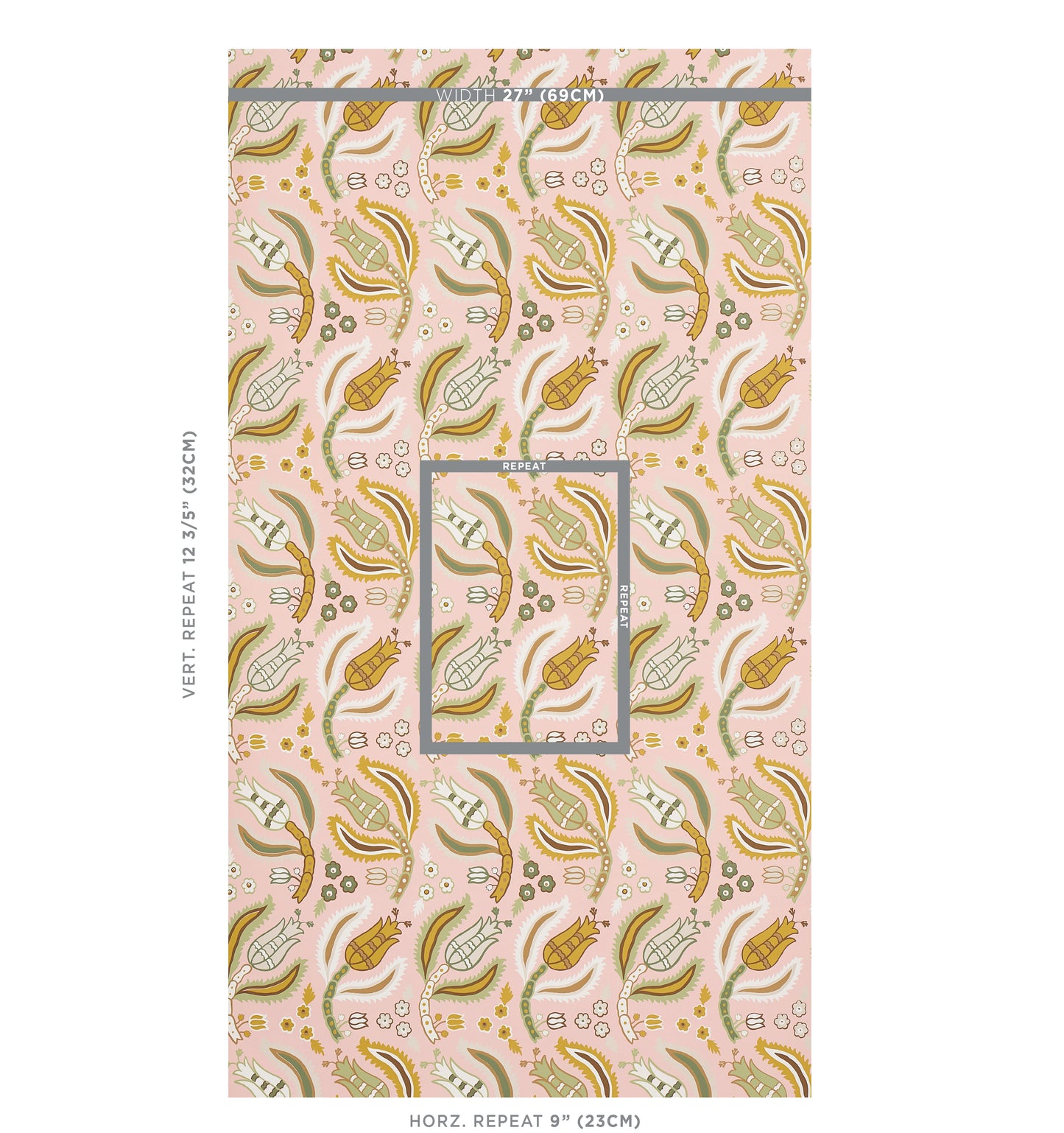 SCHUMACHER EAST MEETS WEST MALABAR VINE BLUSH - 5012342