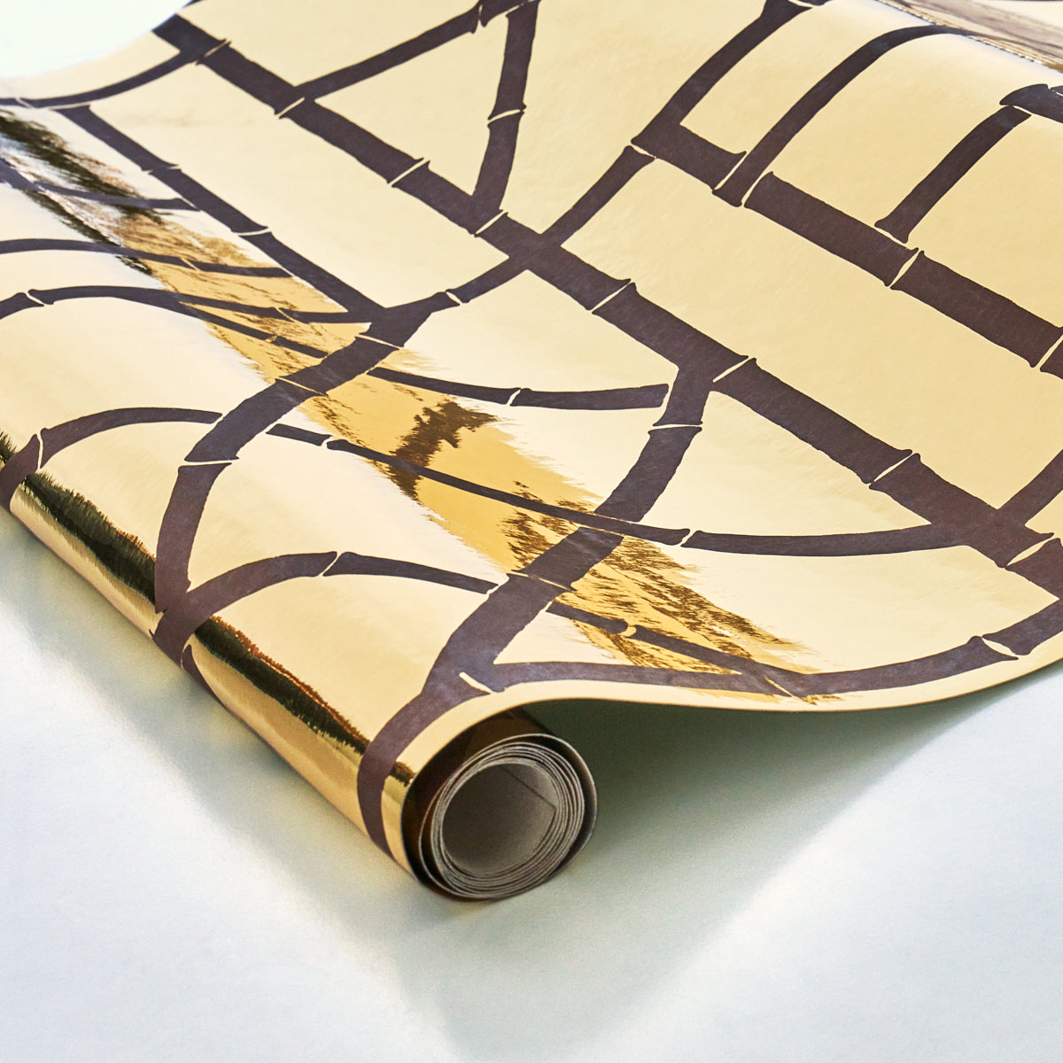 SCHUMACHER CRISTINA BUCKLEY TRELLIS METALLIC GLAM GOLD - 5012760