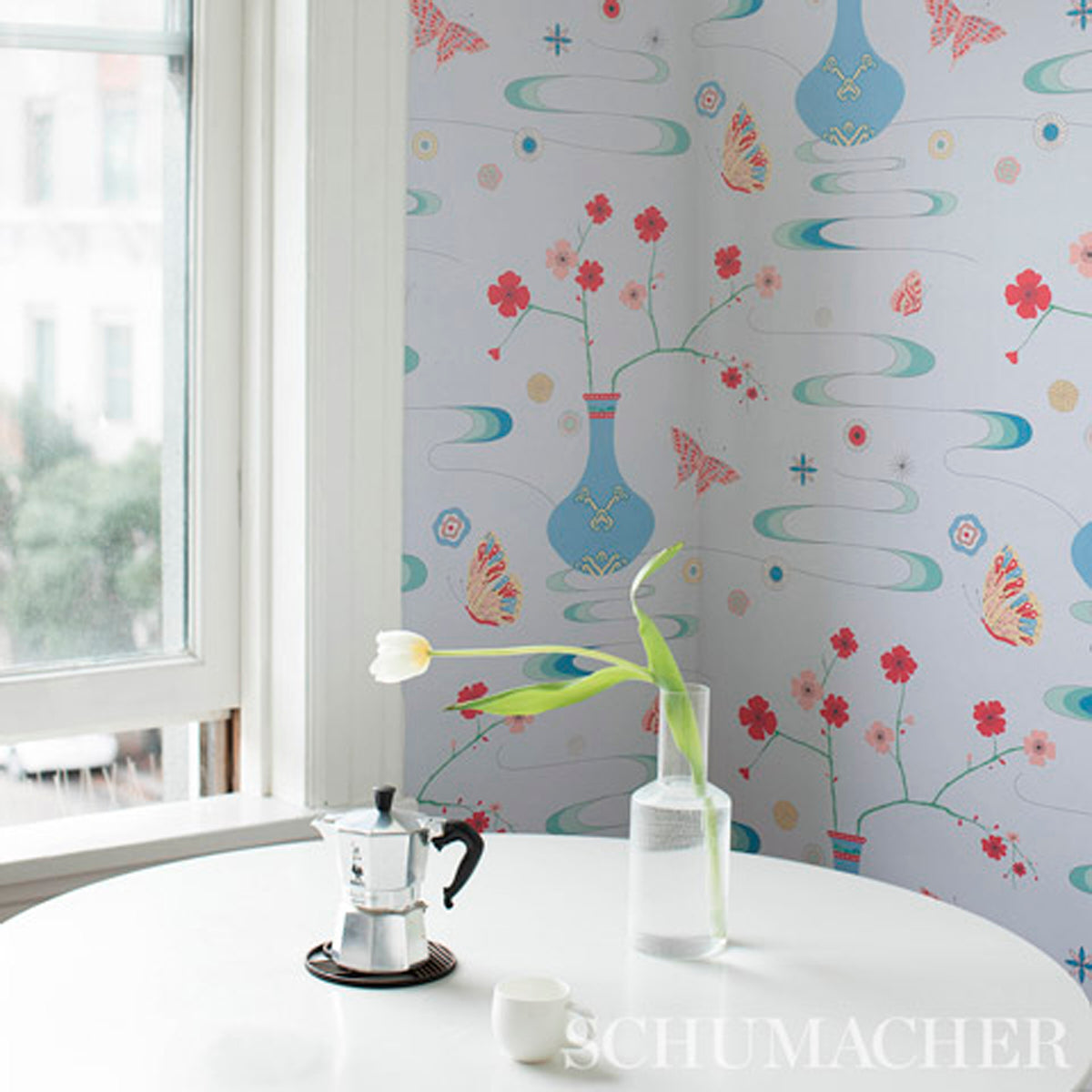 SCHUMACHER CRISTINA BUCKLEY FANTASIA HYACINTH BLUE - 5013591