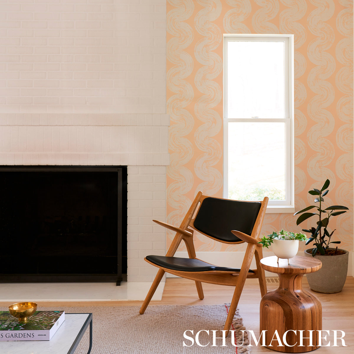 SCHUMACHER BACKDROP 1975 LIGHT PEACH - 5013673