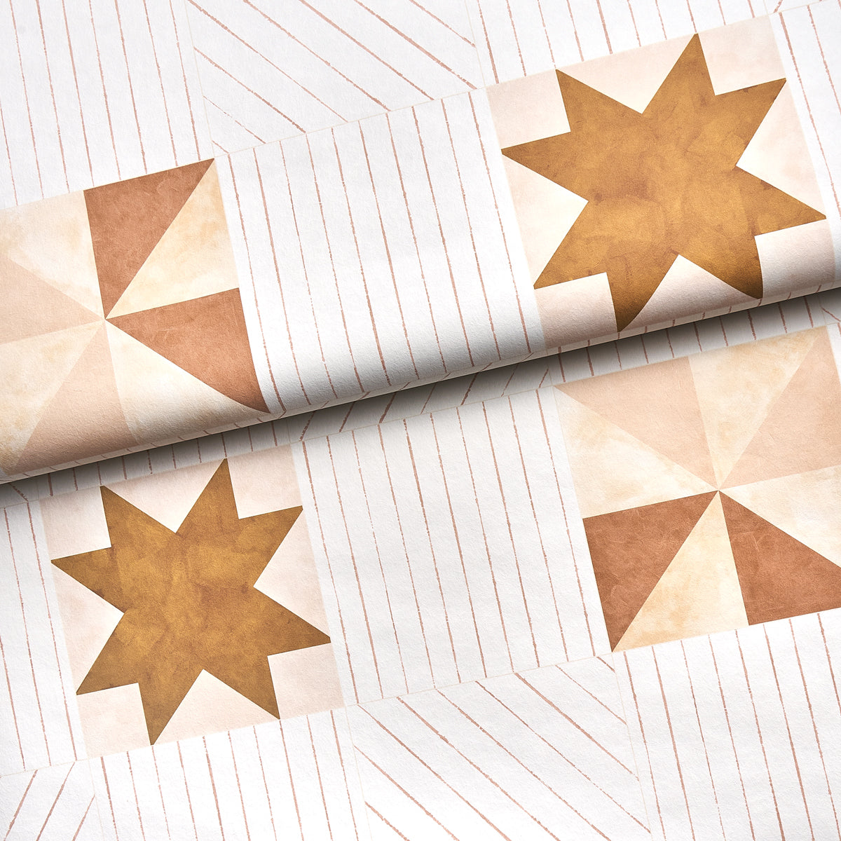 SCHUMACHER BACKDROP ALEXANDER TERRACOTTA , WARM PEACH - 5014551