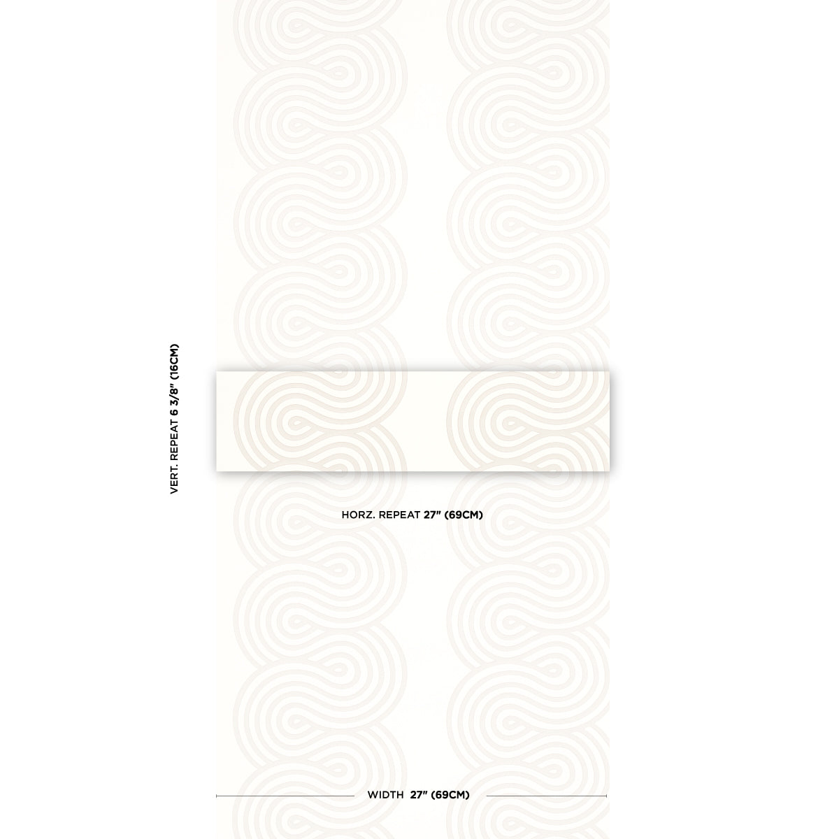 SCHUMACHER WALLCOVERING MOON RIVER GIRALDI PUMICE - 5014790