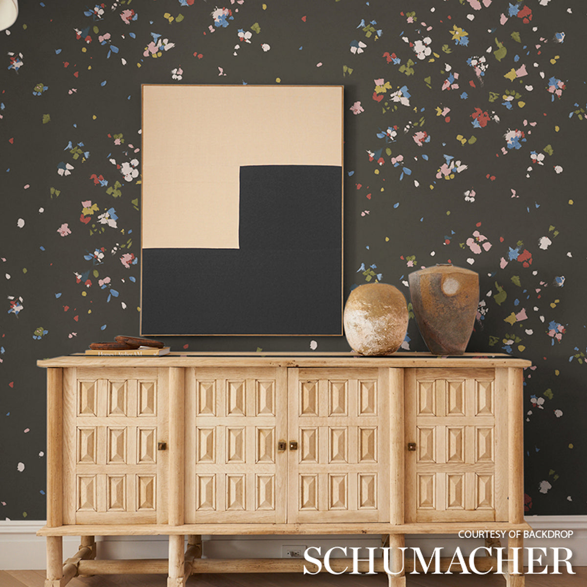 SCHUMACHER BACKDROP FAIRFARREN DARK MULTI - 5014883