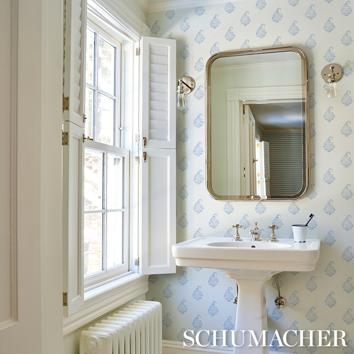 SCHUMACHER JACARANDA KERALA PAISLEY II BLUE - 5015211