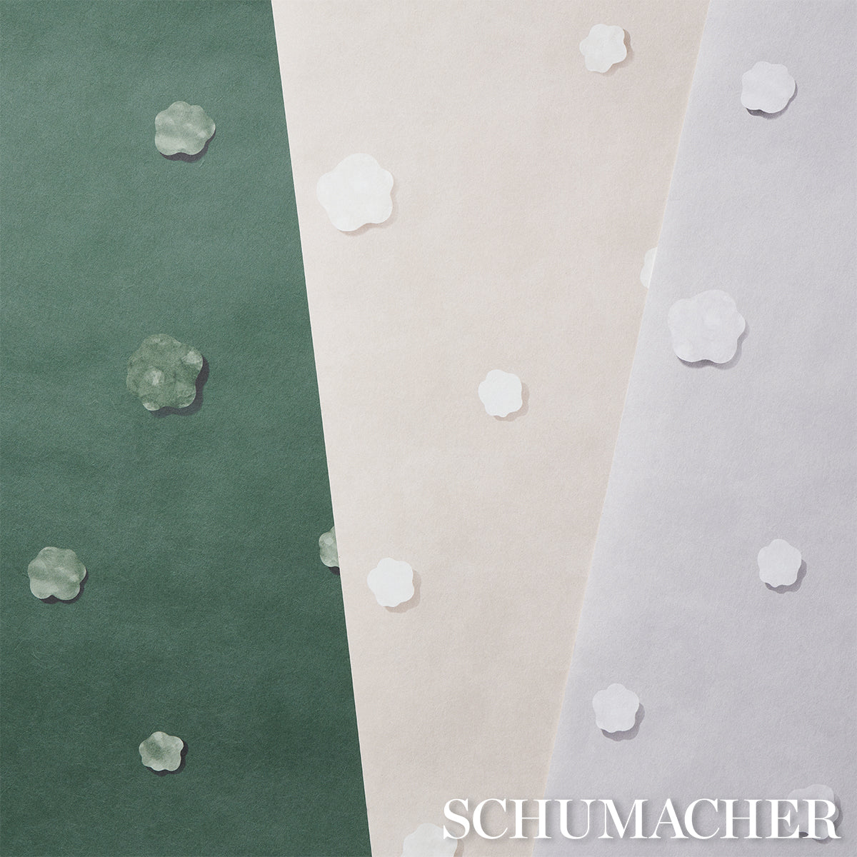 SCHUMACHER BACKDROP HEAVENLY BODIES DEEP GREEN - 5015272