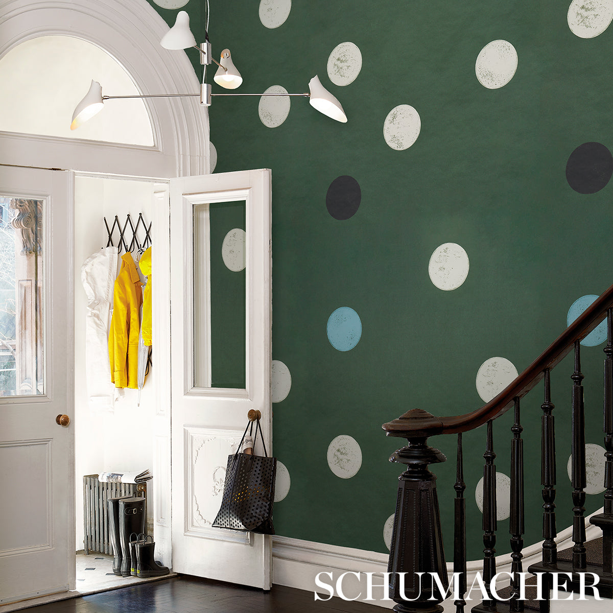 SCHUMACHER X BACKDROP MONTE CARLO DEEP GREEN - 5015590