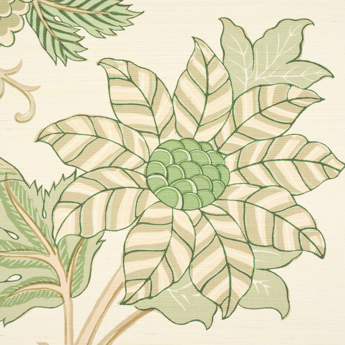 SCHUMACHER SCHUMACHER CLASSICS DARSY TREE OF LIFE SISAL PANEL SET LEAF - 5015631