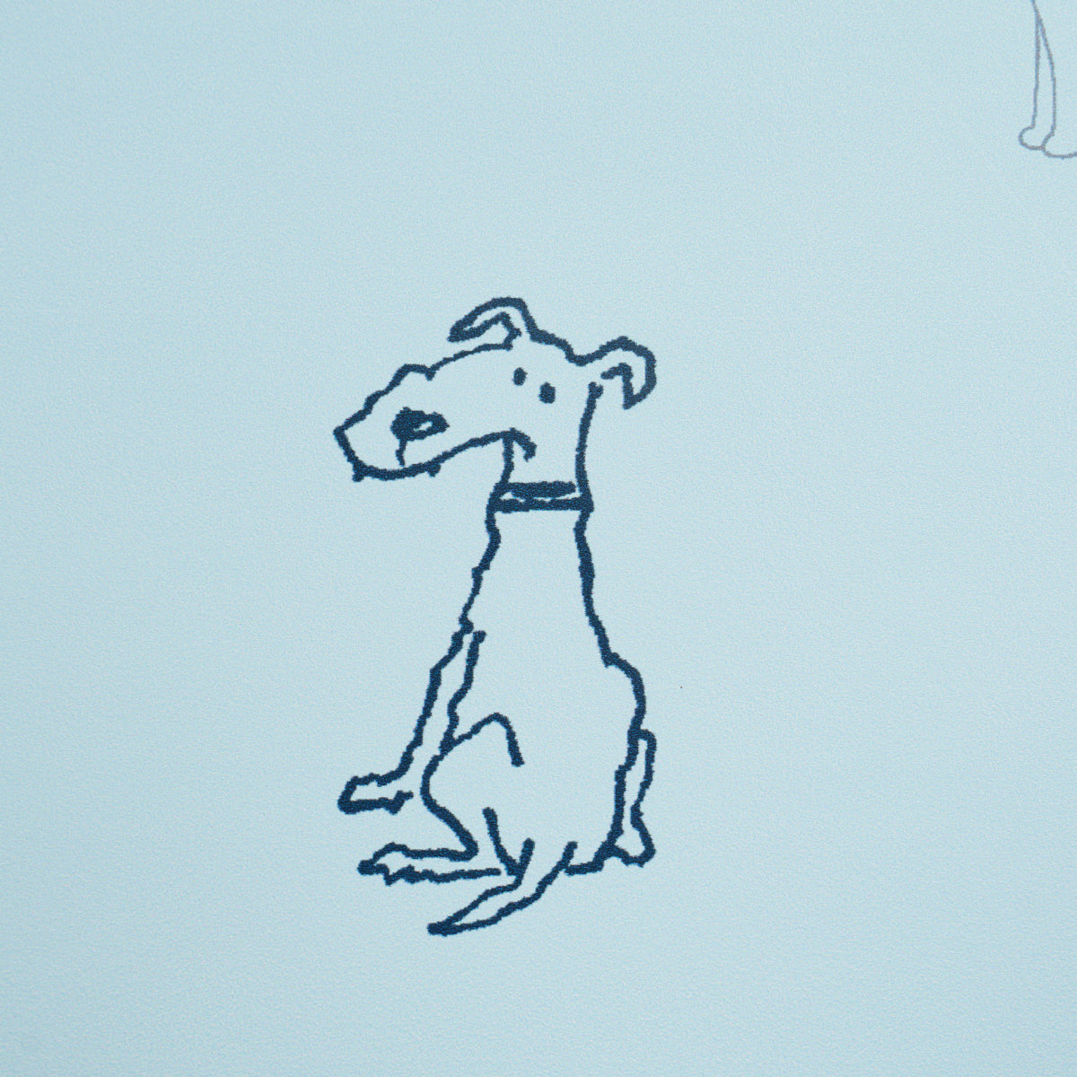 SCHUMACHER THE NEW YORKER GOOD DOGS EVERYWHERE SKY , NAVY BLUE - 5016302