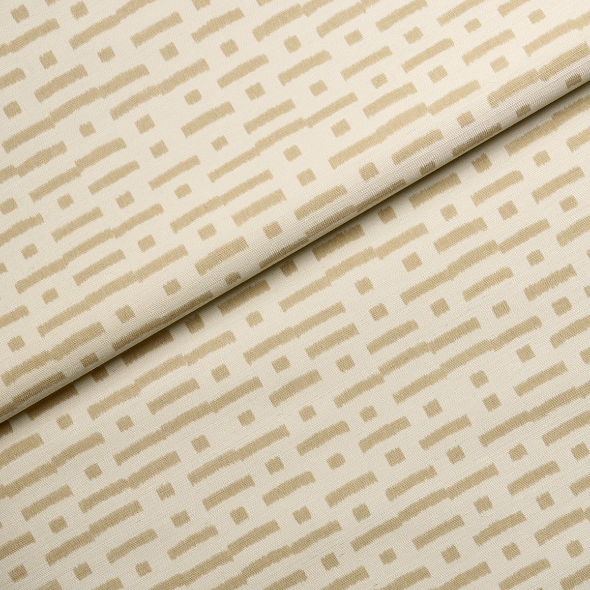 SCHUMACHER PERENNIAL FAVORITES ABSTRACT IKAT SISAL BEIGE - 5017591