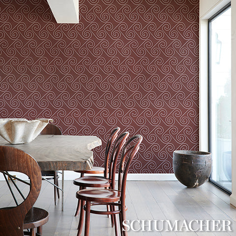 SCHUMACHER BACKDROP FORTUNA Plum - 5018362