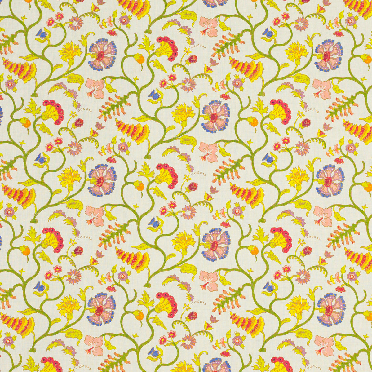 SCHUMACHER RAOUL TEXTILES PONDICHERRY BY RAOUL PRINTS PRINTS LAWN - 505N60